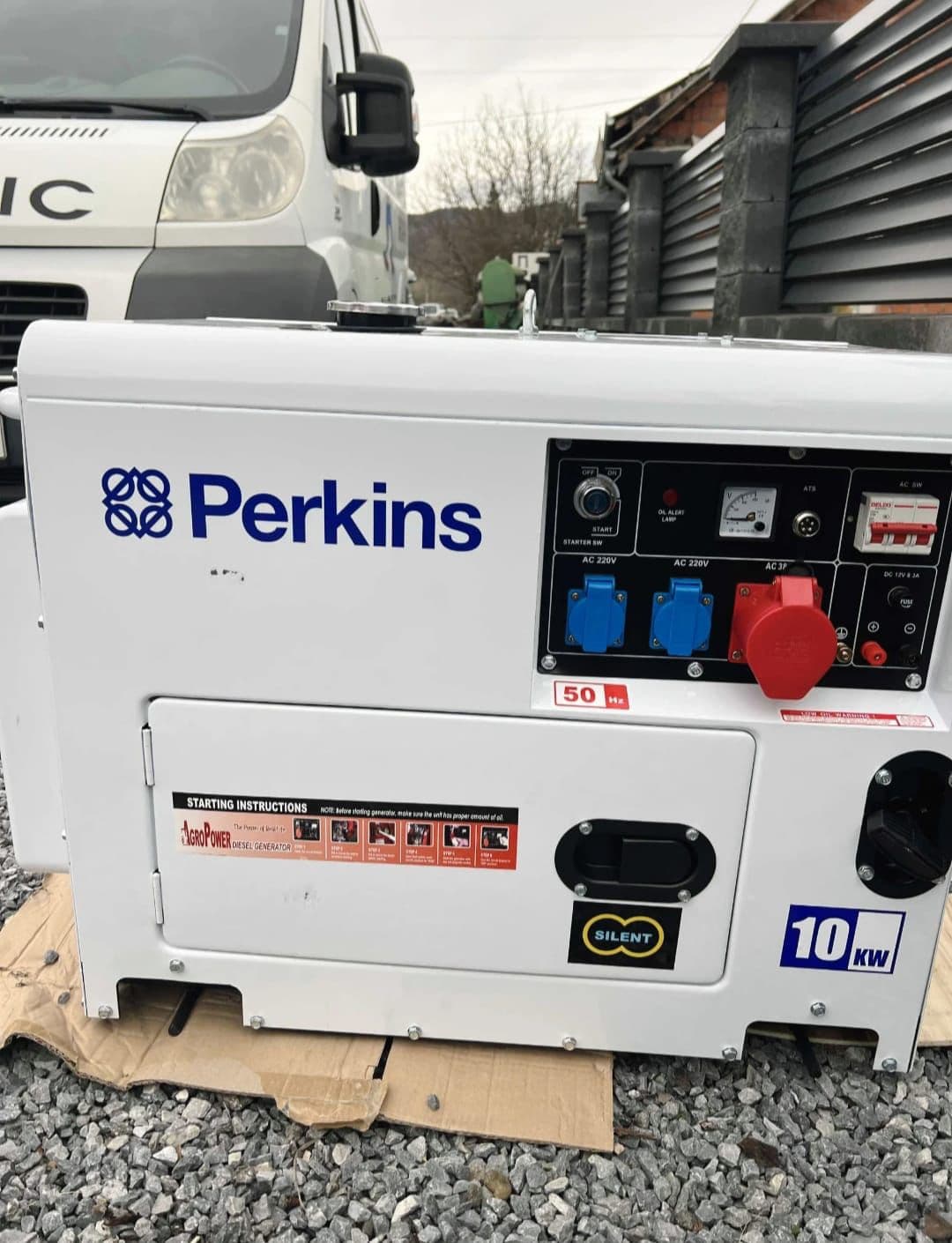 Perkins agregat 10KW Silent - thumbnail 9